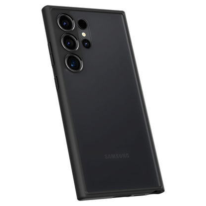 Custodia per Samsung Galaxy S24 Ultra S928, Spigen, Ultra Hybrid Frost, Nero 