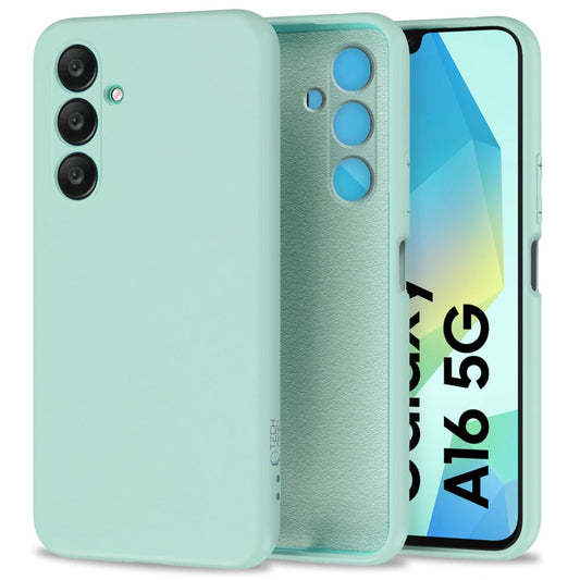 Custodia per Samsung Galaxy A16 5G A166 / A16 4G A165, Tech-Protect, Icon, verde 