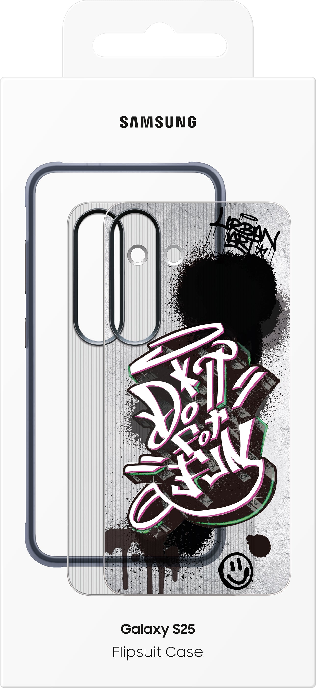 Custodia per Samsung Galaxy S25 S931, FlipSuit Rugged Case, Nera EF-JS931CBEGWW