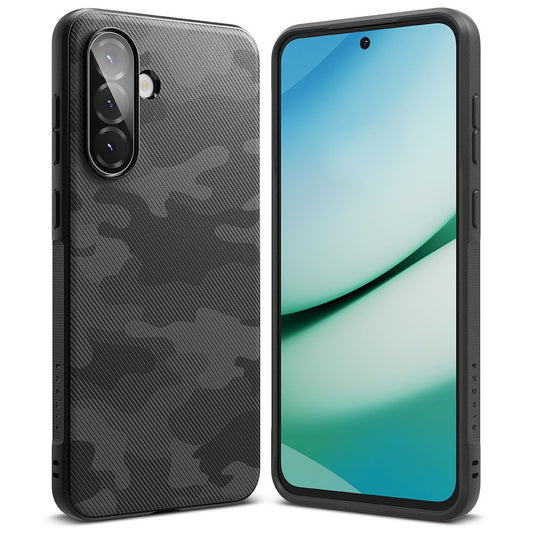 Custodia per Samsung Galaxy A36 A366, Ringke, Onyx Camo, Nera