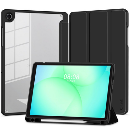 Custodia per Samsung Galaxy Tab A11 / Tab A9, Tech-Protect, SC PEN Hybrid, Nera