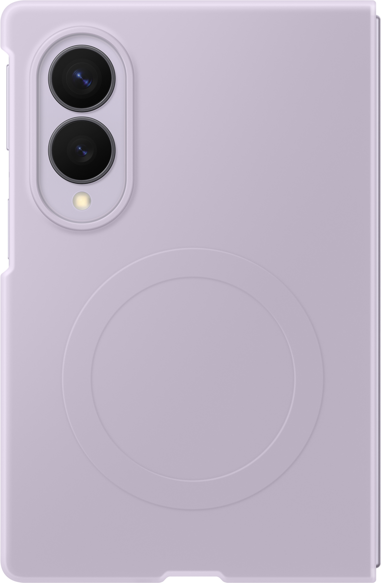 Custodia per Samsung Galaxy Z Fold8 F971, Silicone Magnet Case, Viola EF-EF971CVEGWW