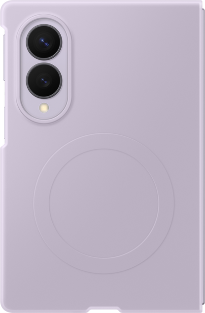 Custodia per Samsung Galaxy Z Fold8 F971, Silicone Magnet Case, Viola EF-EF971CVEGWW
