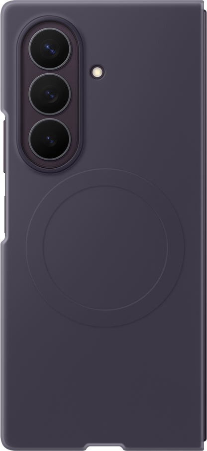 Custodia per Samsung Galaxy Z Fold8 Ultra F976, Silicone Magnet Case, Viola EF-EF976CVEGWW