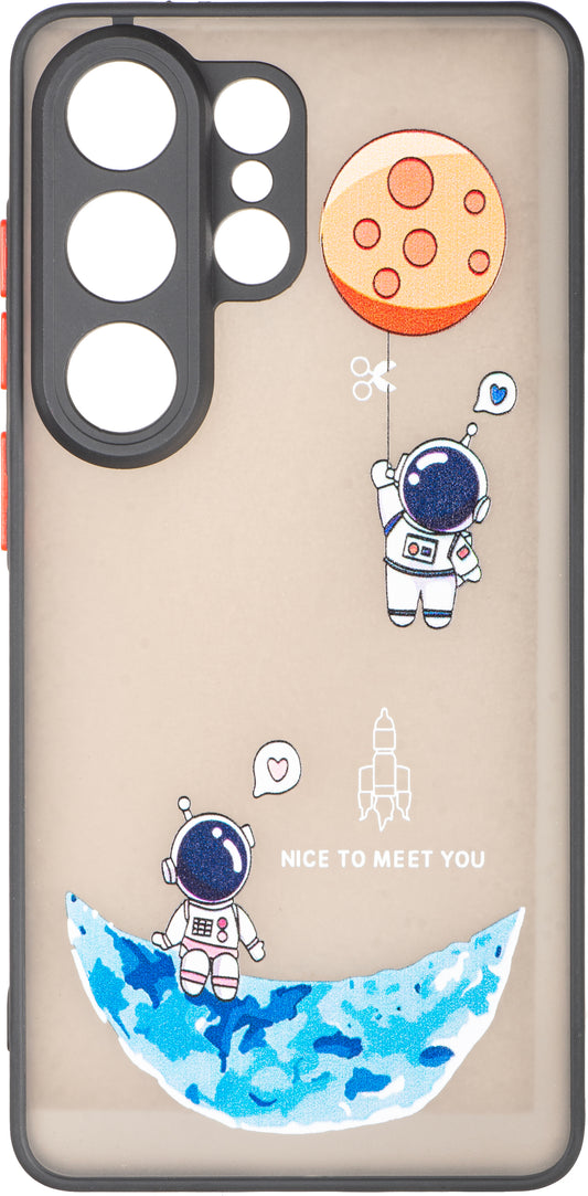 Custodia per Samsung Galaxy S26 Ultra S948, OEM, Blue Crescent, Multicolore