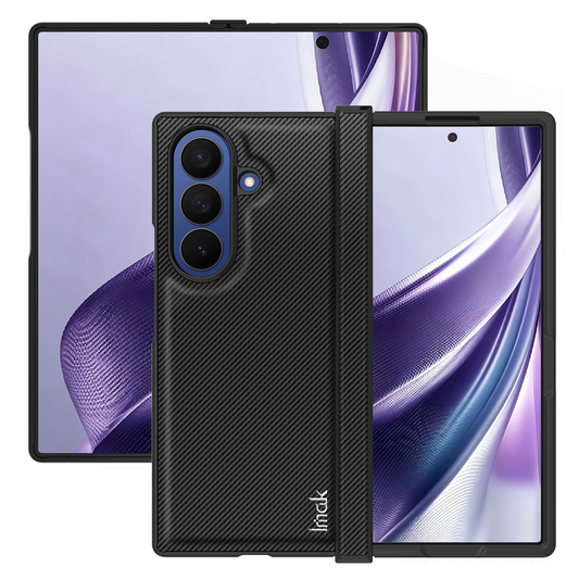 Custodia per Samsung Galaxy Z Fold8 Ultra F976, Imak, Carbonio, Nera