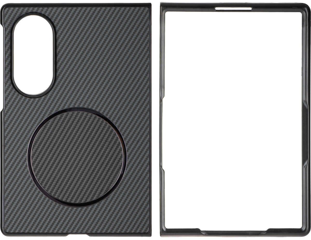 Custodia per Samsung Galaxy Z Fold8 F971, OEM, Carbonio, Nera