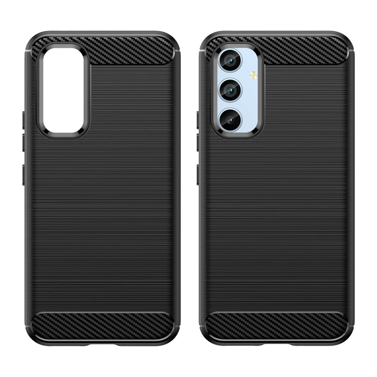 Custodia per Samsung Galaxy A54 A546, OEM, Carbonio, Nera