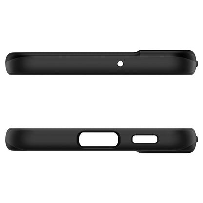 Custodia per Samsung Galaxy S22 5G S901, Spigen, Thin Fit, Nero 