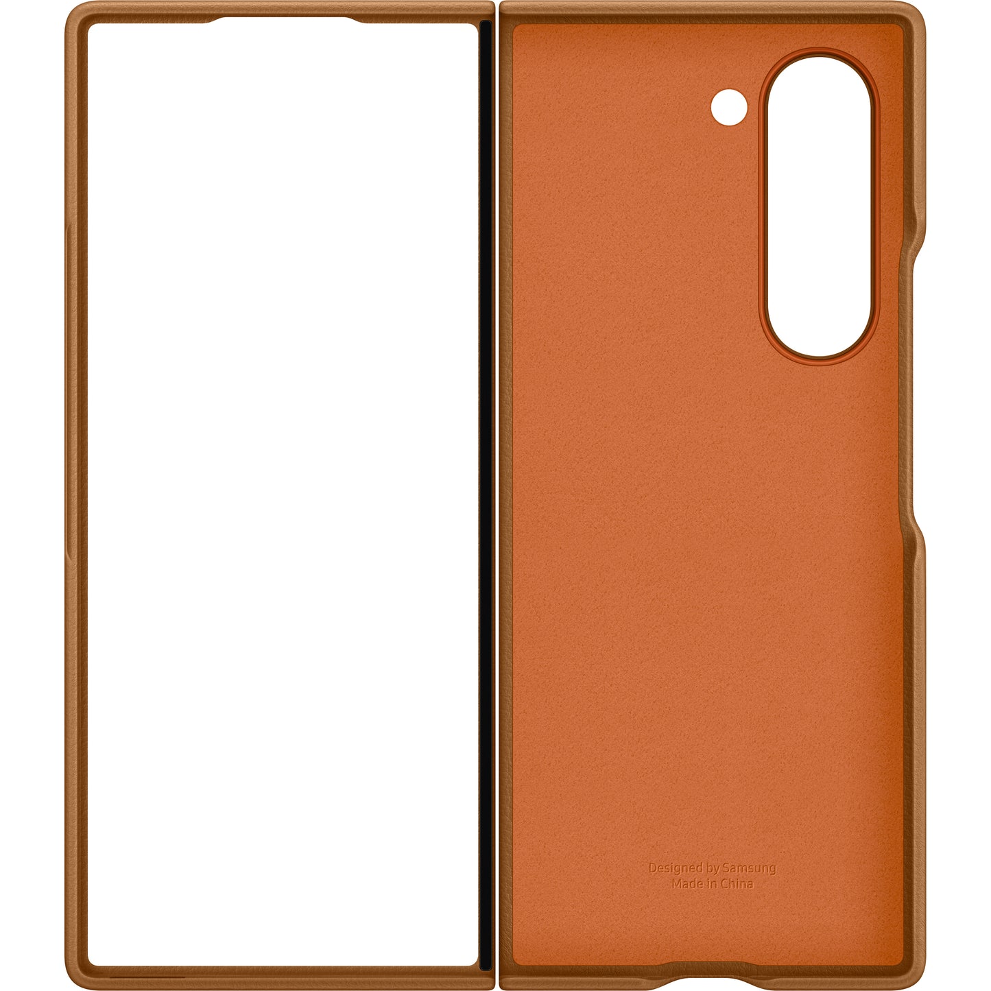 Custodia per Samsung Galaxy Z Fold6 F956, Kindsuit Case, Marrone EF-VF956PAEGWWW 