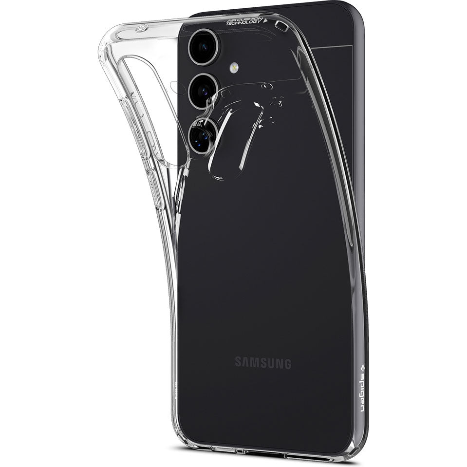 Custodia per Samsung Galaxy S23 FE S711, Spigen, a cristalli liquidi, trasparente ACS06369 