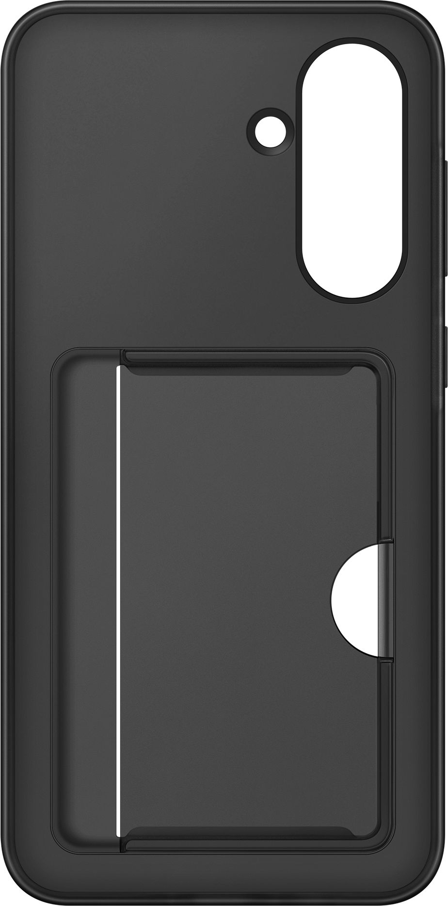 Custodia per Samsung Galaxy A36 A366, Card Slot Case, Nera EF-OA366TBEGWW