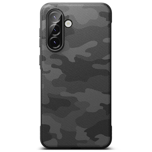 Custodia per Samsung Galaxy A36 A366, Ringke, Onyx Camo, Nera