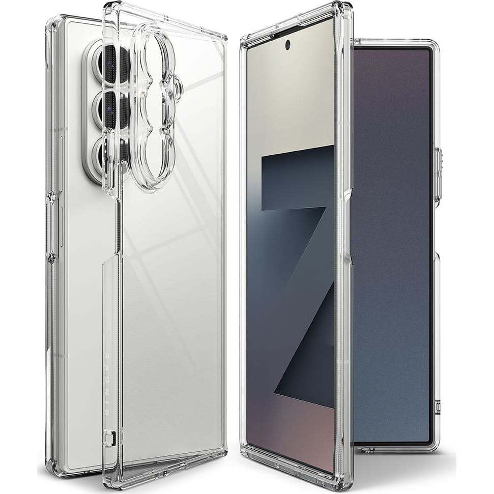Custodia per Samsung Galaxy Z Fold7 F966, Ringke, Fusion, Trasparente