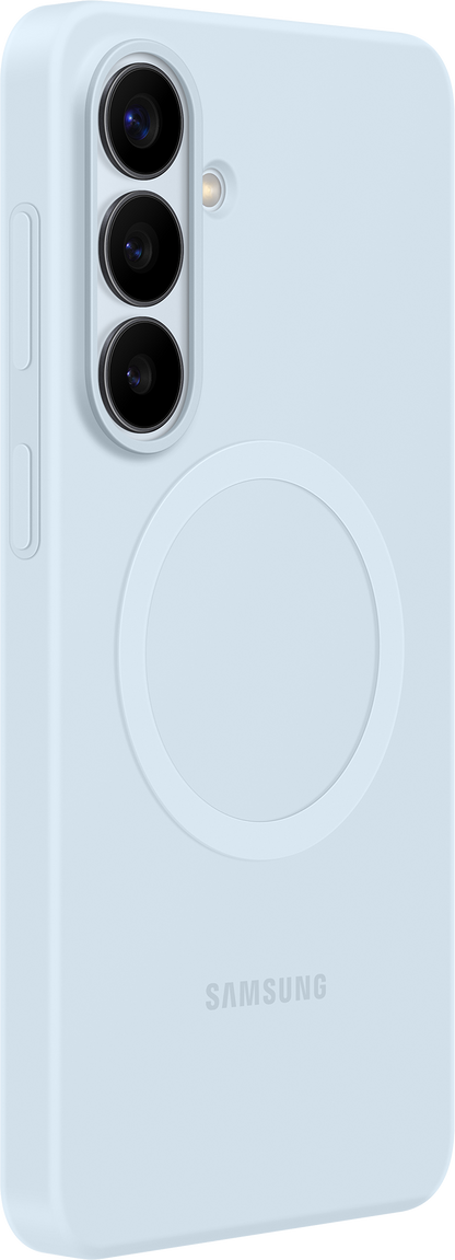 Custodia per Samsung Galaxy S26 Plus S947, Silicone Magnet Case, Blu EF-ES947CLEGWW