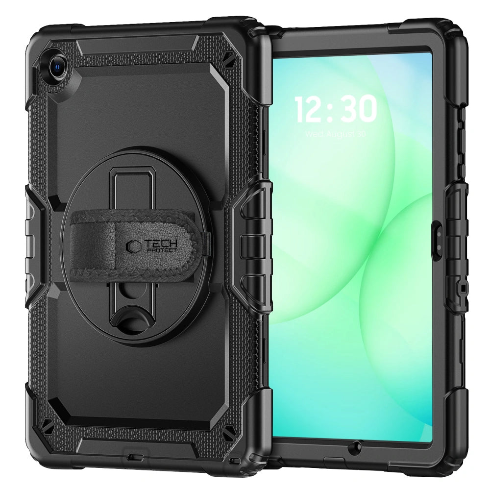 Custodia per Samsung Galaxy Tab A11+ / Tab A9+, Tech-Protect, Solid, Nera