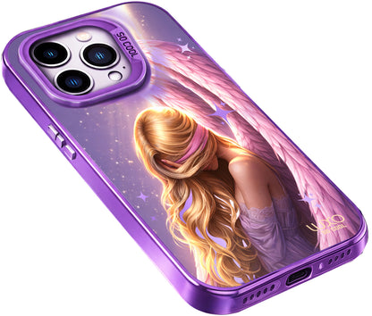 Custodia per Samsung Galaxy S24 S921, LUXO So CooL, ArcadiA Angel, Multicolore