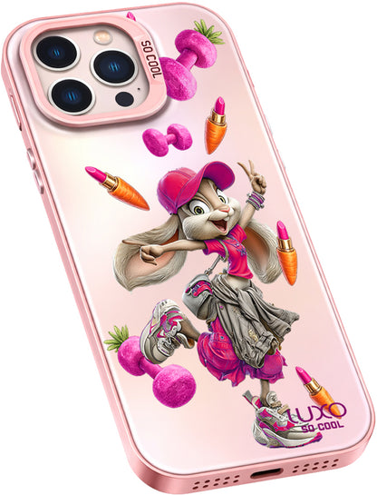Custodia per Samsung Galaxy A35 5G A356, LUXO So CooL, ArcadiA Rabbit, Multicolore