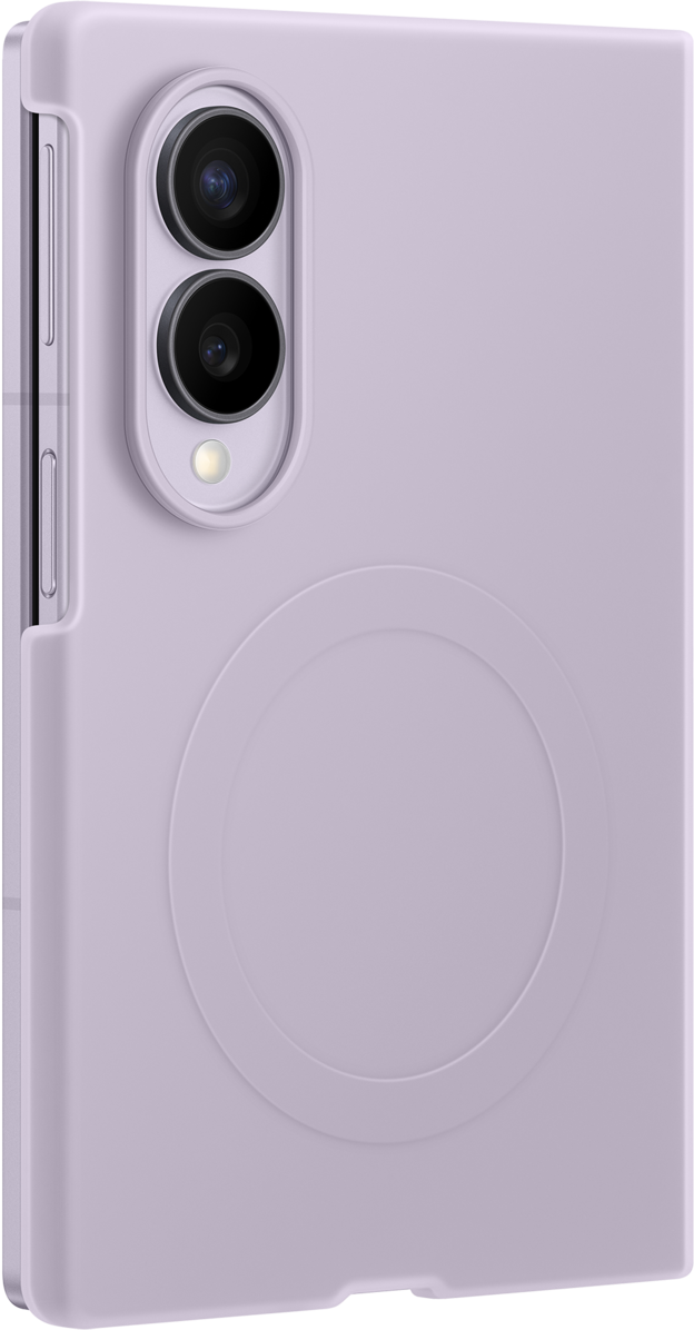 Custodia per Samsung Galaxy Z Fold8 F971, Silicone Magnet Case, Viola EF-EF971CVEGWW