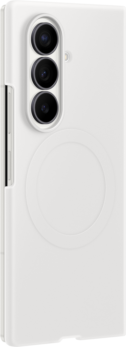 Custodia per Samsung Galaxy Z Fold8 Ultra F976, Silicone Magnet Case, Bianca EF-EF976CWEGWW
