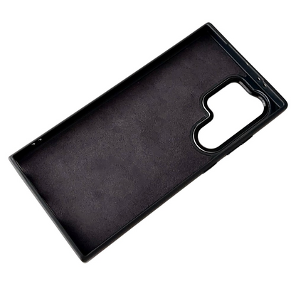 Custodia per Samsung Galaxy S24 Ultra S928, OEM, Display Personalizzato E-Ink, Nera