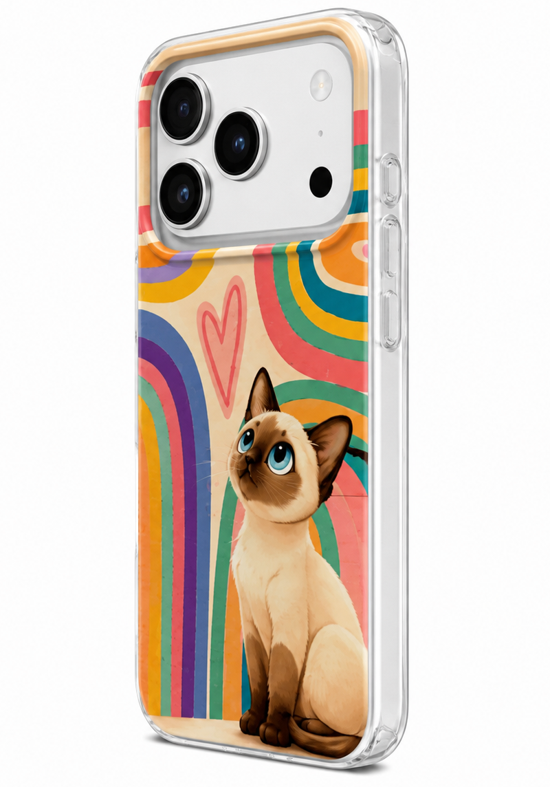 Custodia per Samsung Galaxy A07 5G A076 / A07 4G A075, Perfect Case, Dreamora Kitty, Multicolore
