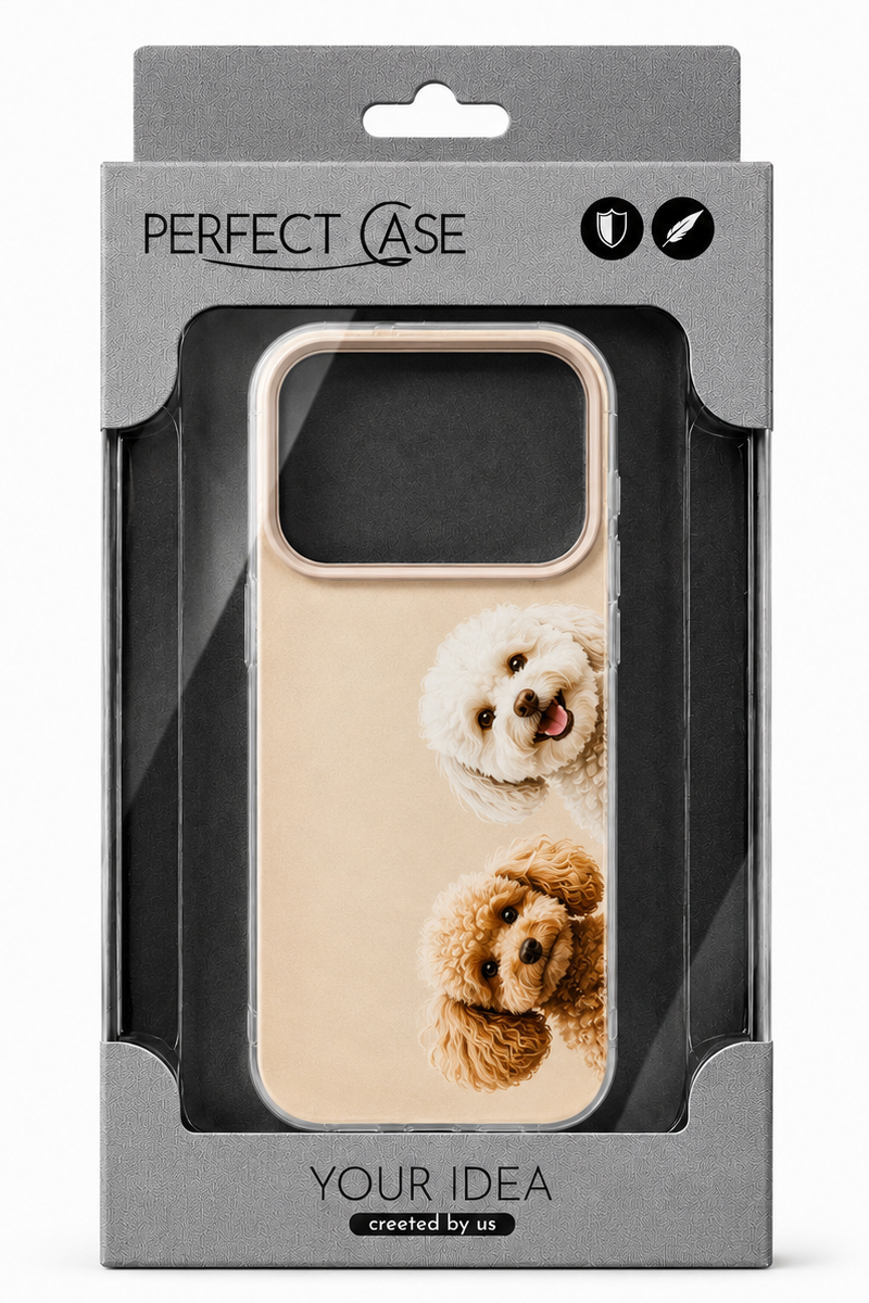 Custodia per Samsung Galaxy A07 5G A076 / A07 4G A075, Perfect Case, Dreamora Barboncino, Multicolore
