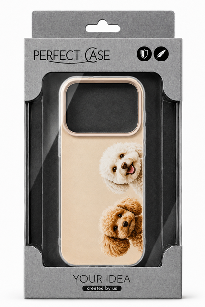 Custodia per Samsung Galaxy A07 5G A076 / A07 4G A075, Perfect Case, Dreamora Barboncino, Multicolore