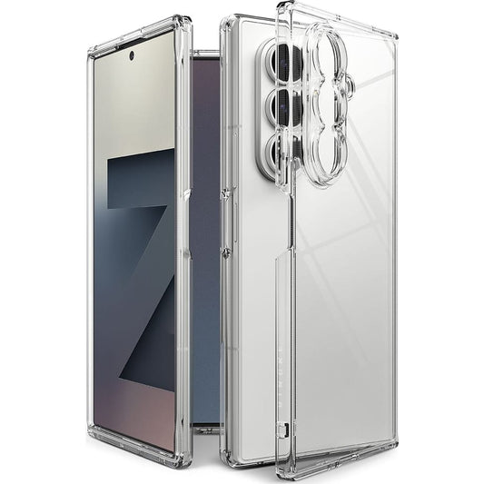 Custodia per Samsung Galaxy Z Fold7 F966, Ringke, Fusion, Trasparente