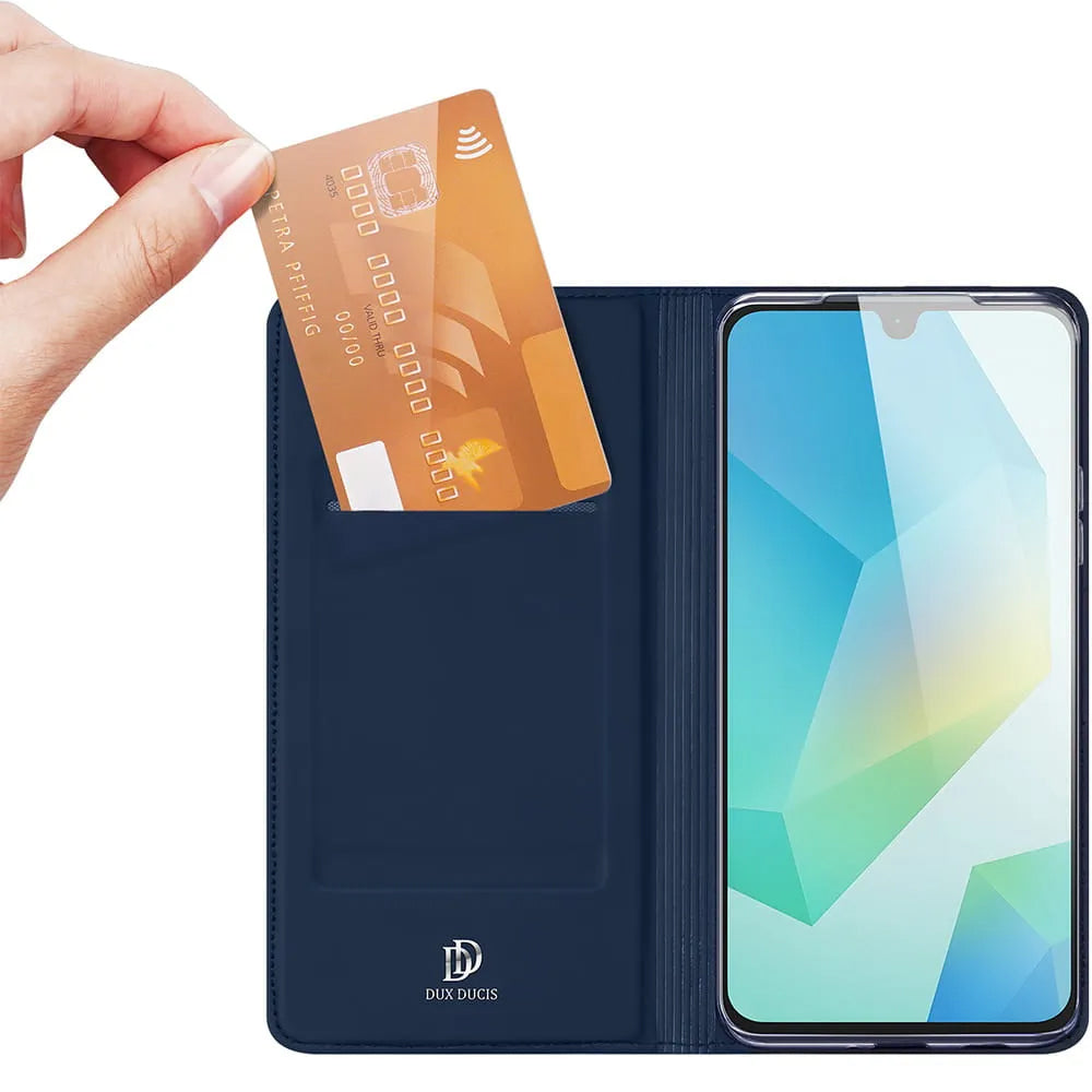 Custodia per Samsung Galaxy A17 5G, DUX DUCIS, Skin Pro, Blu