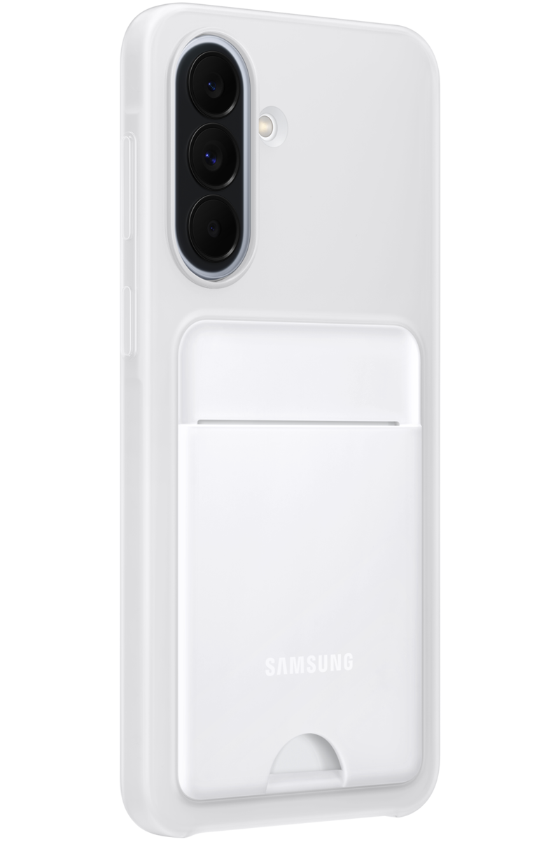 Custodia per Samsung Galaxy A37 5G, Card Slot Case, Grigio EF-OA376TJEGWW