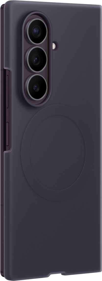 Custodia per Samsung Galaxy Z Fold8 Ultra F976, Silicone Magnet Case, Viola EF-EF976CVEGWW