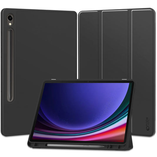 Custodia per Samsung Galaxy Tab S9, Tech-Protect, SC PEN, nero 