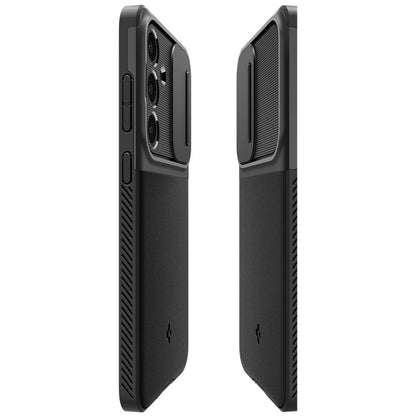 Custodia per Samsung Galaxy S24 FE S721, Spigen, OPTIK ARMOR, nero 