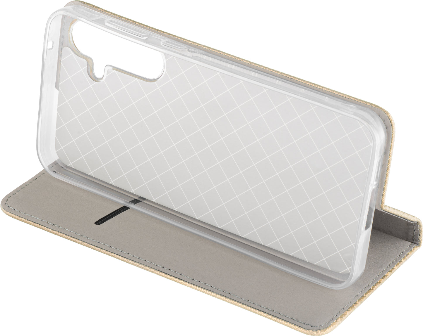 Case for Samsung Galaxy A16 5G A166 / A16 4G A165, OEM, Smart Magnet, Gold