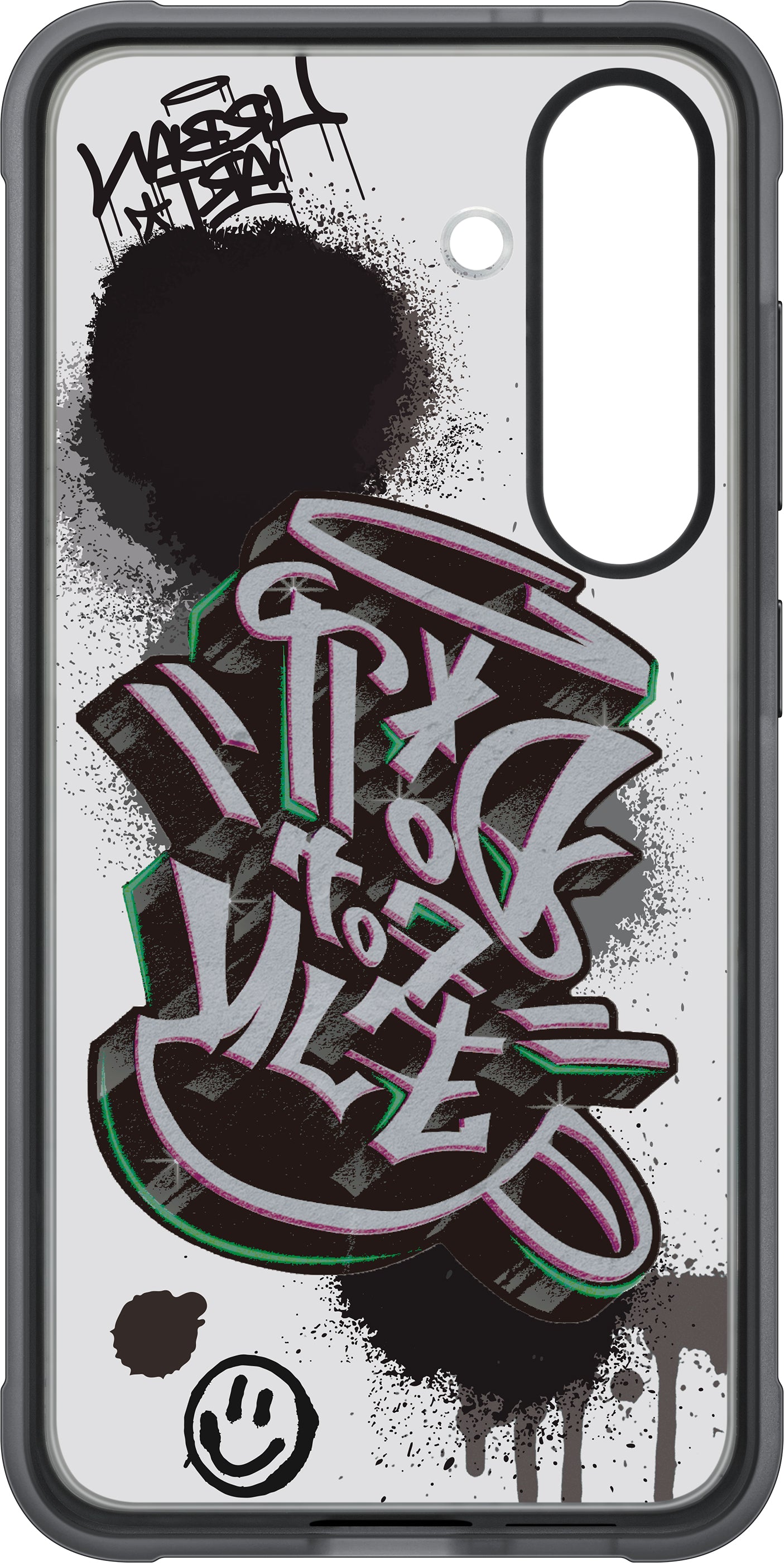 Custodia per Samsung Galaxy S25 S931, FlipSuit Rugged Case, Nera EF-JS931CBEGWW