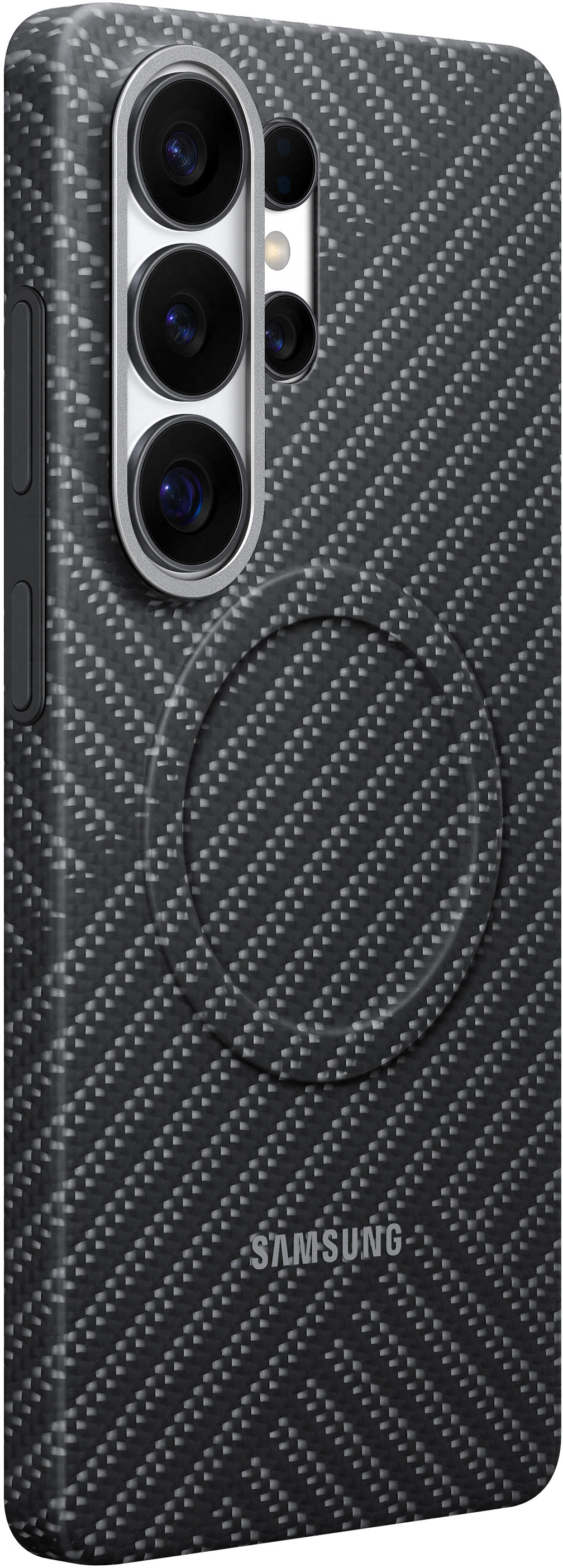 Custodia per Samsung Galaxy S26 Ultra S948, Carbon Magnet Case, Grigio EF-KS948SSEGWW