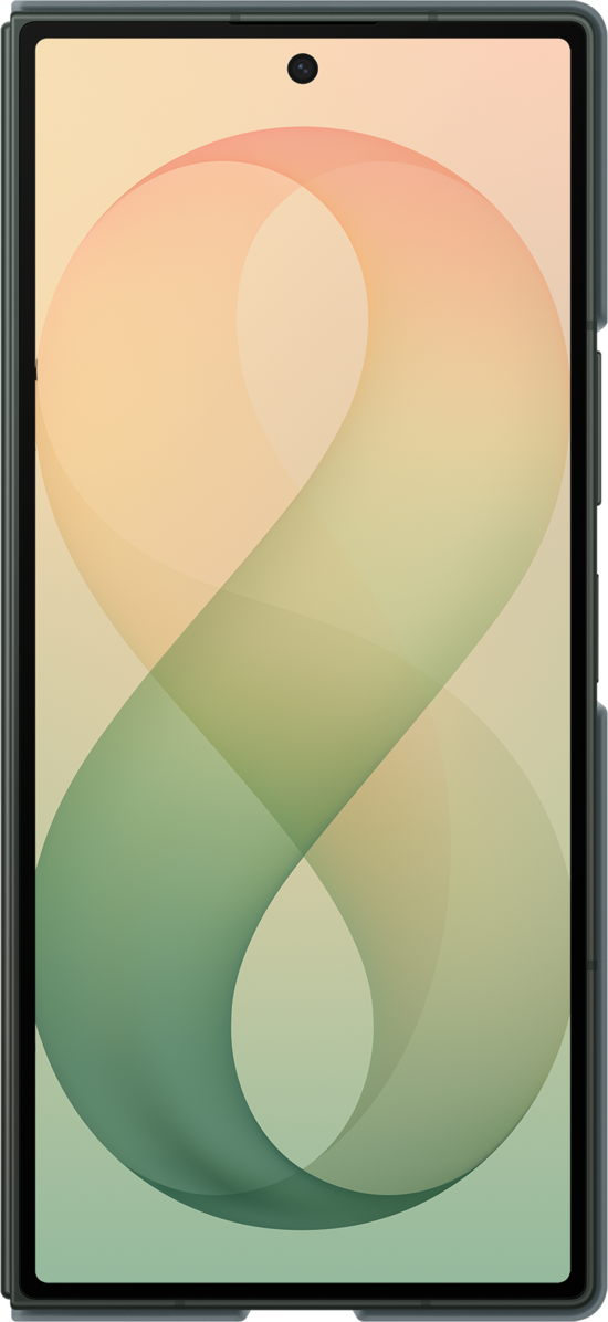 Custodia per Samsung Galaxy Z Fold8 Ultra F976, Silicone Magnet Case, Verde EF-EF976CGEGWW