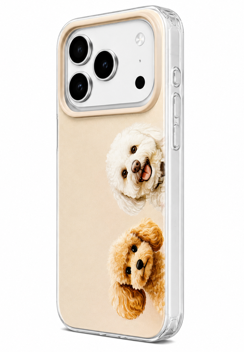 Custodia per Samsung Galaxy A07 5G A076 / A07 4G A075, Perfect Case, Dreamora Barboncino, Multicolore