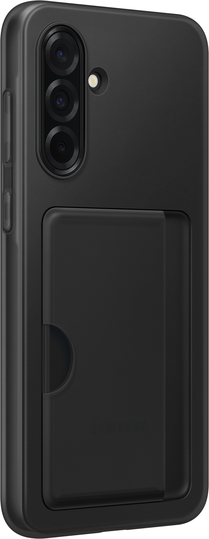 Custodia per Samsung Galaxy A36 A366, Card Slot Case, Nera EF-OA366TBEGWW