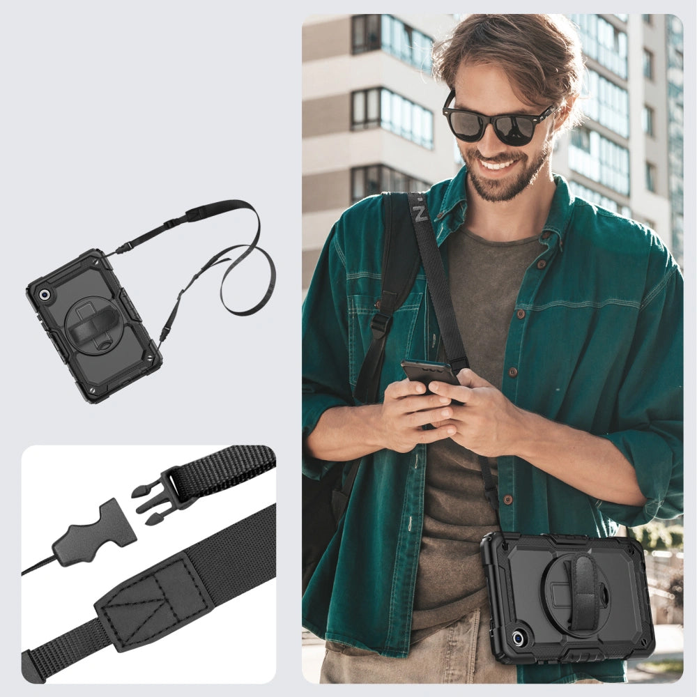 Case for Samsung Galaxy Tab A11 / Tab A9, Tech-Protect, Solid, Black