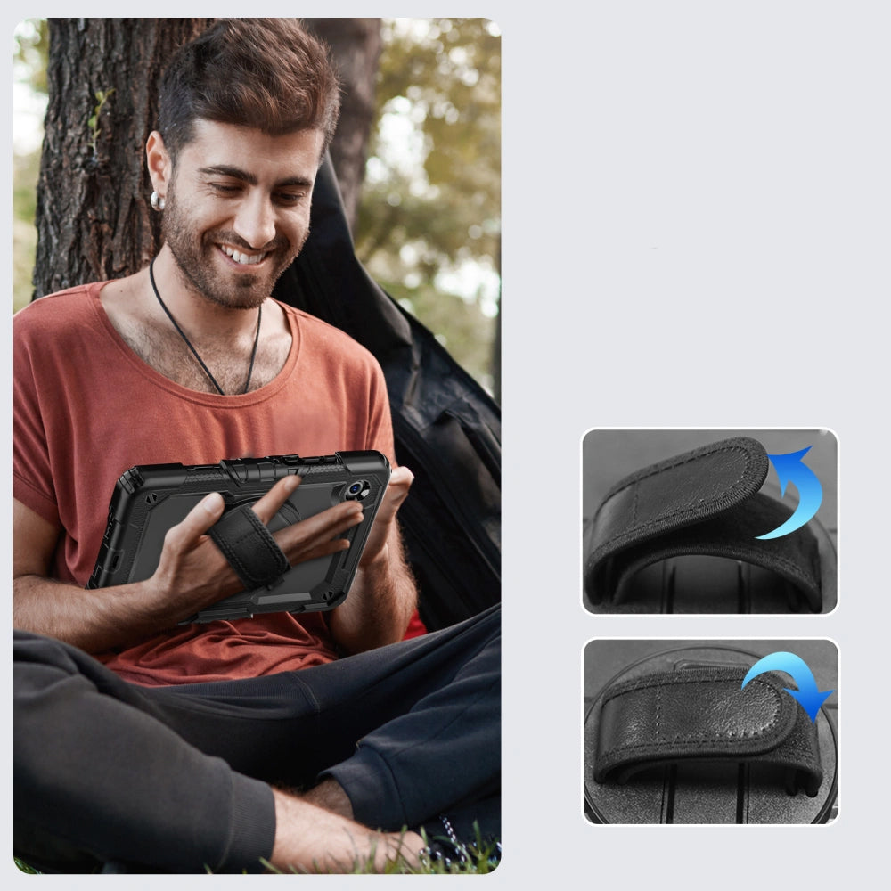 Custodia per Samsung Galaxy Tab A11+ / Tab A9+, Tech-Protect, Solid, Nera