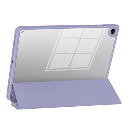 Custodia per Samsung Galaxy Tab A11 / Tab A9, Tech-Protect, SC PEN Hybrid, Viola