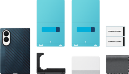 Custodia per Samsung Galaxy Z Fold8 F971, Carbon Magnet Case, Blu Navy EF-KF971SNEGWW