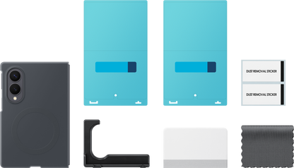 Custodia per Samsung Galaxy Z Fold8 F971, Silicone Magnet Case, Nera EF-EF971CBEGWW