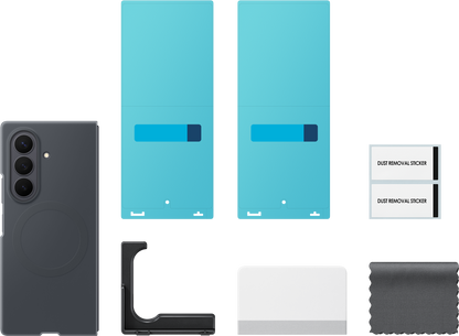 Custodia per Samsung Galaxy Z Fold8 Ultra F976, Silicone Magnet Case, Nera EF-EF976CBEGWW