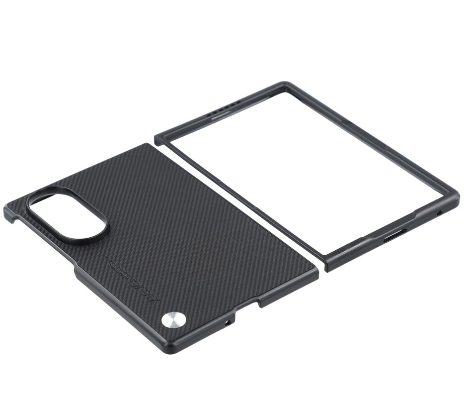 Custodia per Samsung Galaxy Z Fold8 F971, X-Level, Carbonio, Nera
