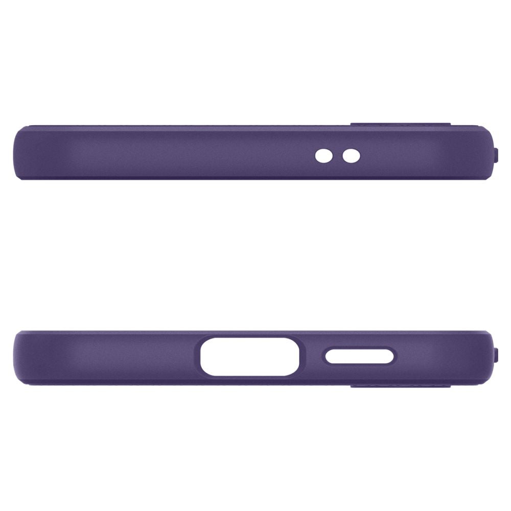 Custodia per Samsung Galaxy S24 S921, Spigen, Liquid Air, viola ACS07451 