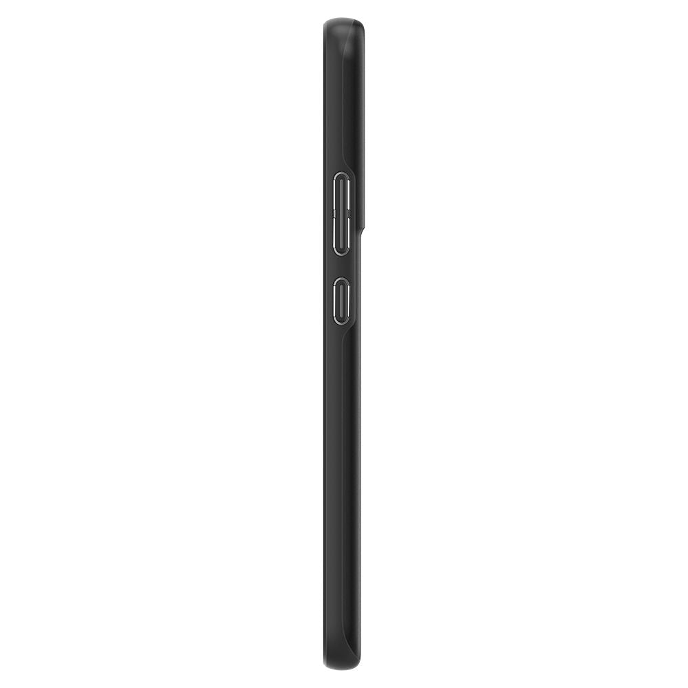 Custodia per Samsung Galaxy S22 5G S901, Spigen, Thin Fit, Nero 