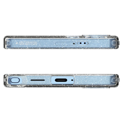 Custodia per Samsung Galaxy S25 Ultra S938, Spigen, Liquid Crystal Glitter, Trasparente ACS08950